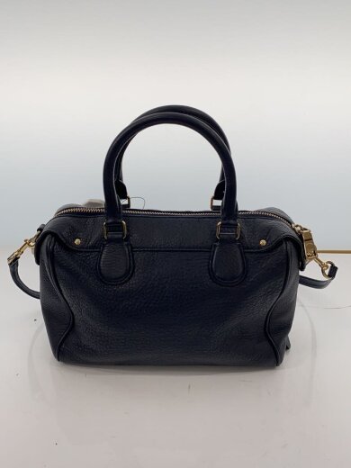 商品画像：ショルダーバッグ/レザー/NVY/無地 3