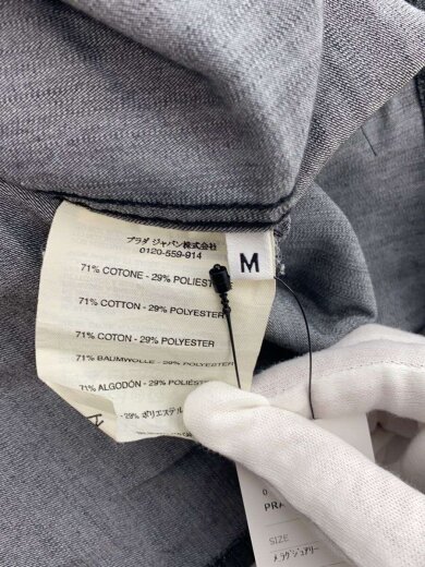 商品画像：長袖シャツ/M/コットン/グレー 4