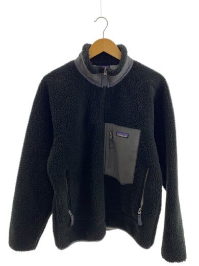 商品画像：フリースジャケット/M/ポリエステル/BLK/無地/23056FA 1