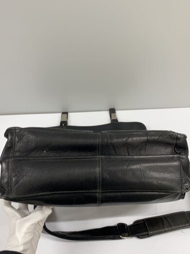 商品画像：ショルダーバッグ/レザー/BLK/無地 4