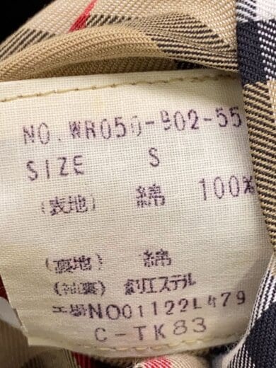 商品画像：コート/S/コットン/CML/ステンカラーコート 4