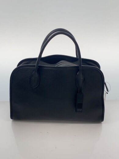 商品画像：ボストンバッグ/レザー/BLK/無地 3