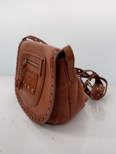 商品画像：ショルダーバッグ/レザー/BRW/無地 2