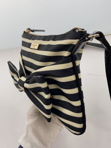 商品画像：ショルダーバッグ/ナイロン/BLK/ボーダー 2