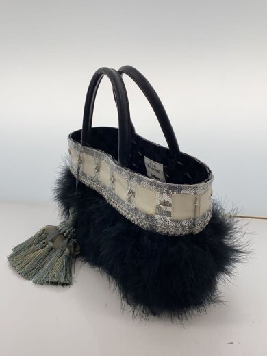 商品画像：バッグ/--/BLK/カゴバック/ファー/LOLAS APARTMENT 2