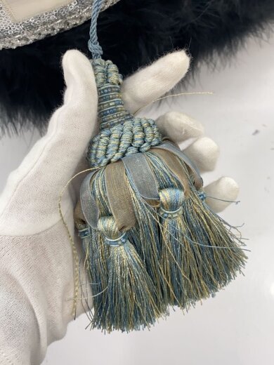 商品画像：バッグ/--/BLK/カゴバック/ファー/LOLAS APARTMENT 8