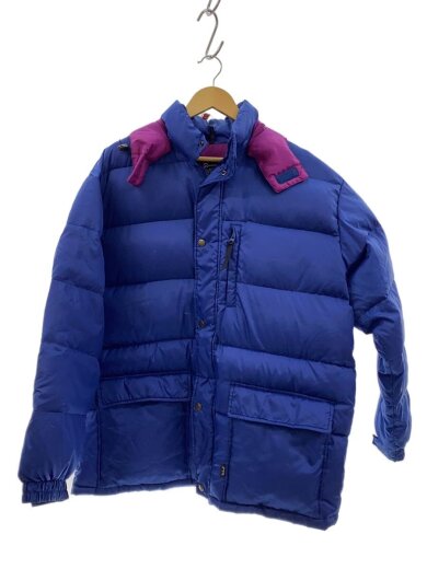 商品画像：ダウンジャケット/L/ナイロン/BLU/無地 1