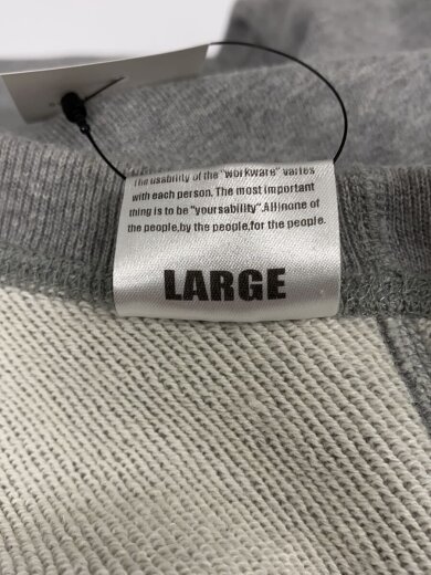 商品画像：allinone/スウェット/L/コットン/GRY/無地/PATERSON sweat 4