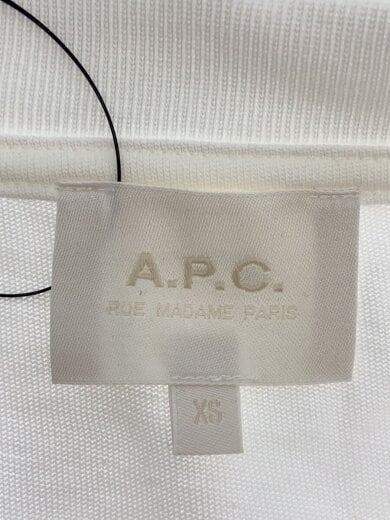 商品画像：Tシャツ/XS/コットン/WHT/無地/25082-1-97891 3
