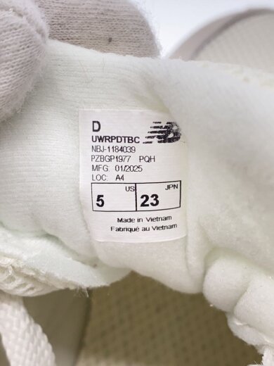 商品画像：ローカットスニーカー/23cm/WHT/UWRPDTBC// 7