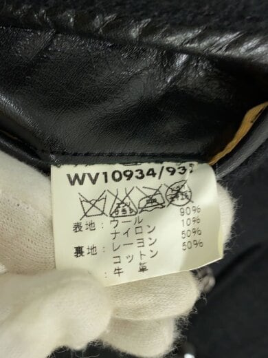 商品画像：スタジャン/34/ウール/BLK/WV10934/935 5