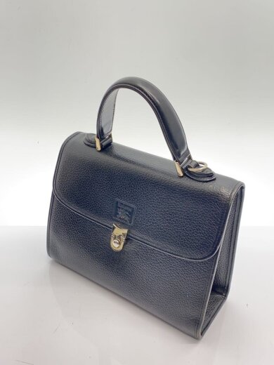 商品画像：90s レザーフラップショルダーバッグ 2WAY/ブラック 2