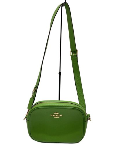 商品画像：ジェイミー・カメラバッグ/レザー/GRN 1