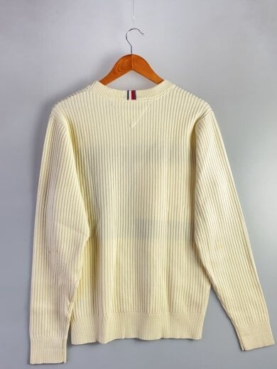 商品画像：ストラクチャー フラッグセーター/M/ホワイト/MW25413 2