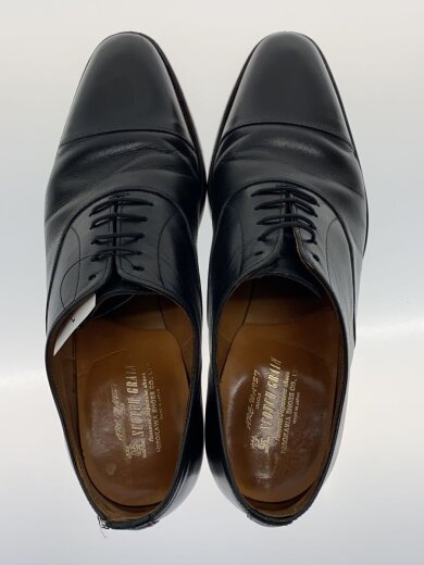 商品画像：ストレートチップ キャップトゥ 内羽根/25.5cm/ブラック/H-9046/使用感有 3