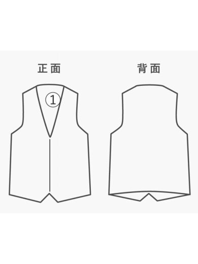 商品画像：80s リバーシブルダウンベスト/M/ブラウン/ベージュ/着用感有// 7