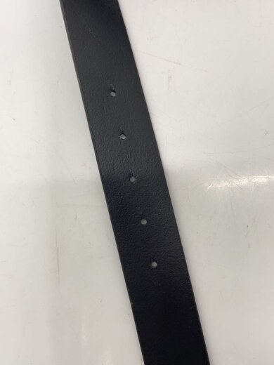 商品画像：プレートロゴバックルレザーベルト/size 36/ブラック 4