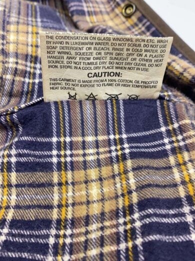 商品画像：STOCKMANS/80-90s Australian Oilskin Waxed Coat/L/着用感有 5