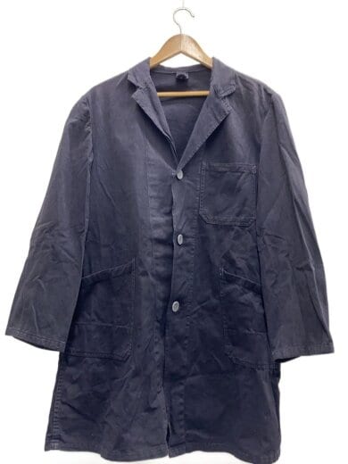 商品画像：60s-/ショップコート/チェンジボタンBLK/無地 1