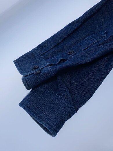 商品画像：2012FW Hooded Denim Shirt/M/インディゴ 5