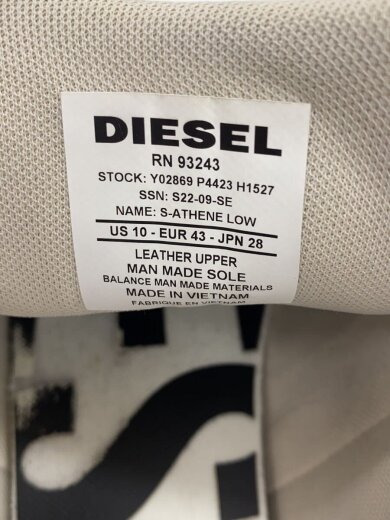 商品画像：S-ATHENE LOW/28cm/ホワイト/Y02869/汚れ・使用感有 5