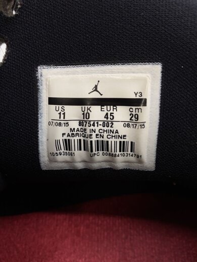 商品画像：エアジョーダン SPIKE FORTY PE Bulls/29cm/807541-002/使用感有 5