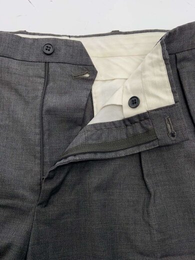 商品画像：イタリア製/2タックパンツ/38R/ウール/グレー 3