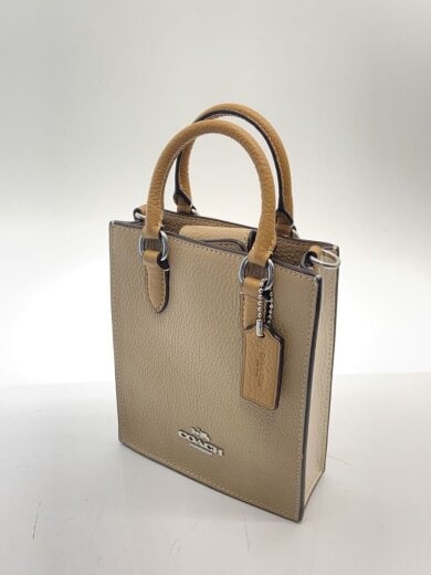 商品画像：ノース サウス ミニトート カラーブロック/ベージュ/CK170 2