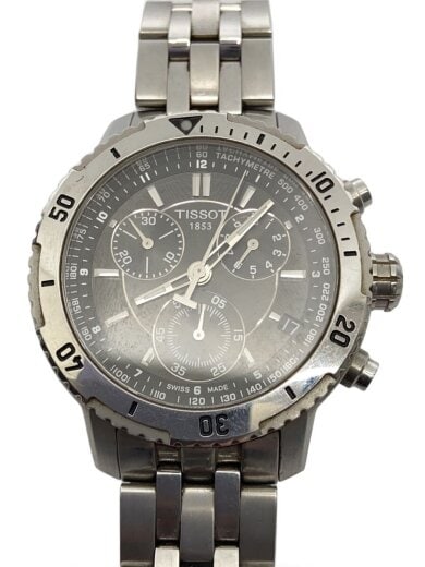 画像：TISSOTT-スポーツ PRS200 クロノグラフ クォーツ/シルバー/T067417A/傷有1