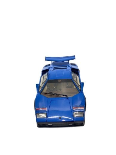 商品画像：1/18 Lamborghini Countach LP500S WW/ミニカー/BLU/ワイパー破損 1