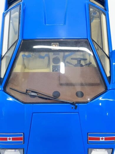 商品画像：1/18 Lamborghini Countach LP500S WW/ミニカー/BLU/ワイパー破損 6