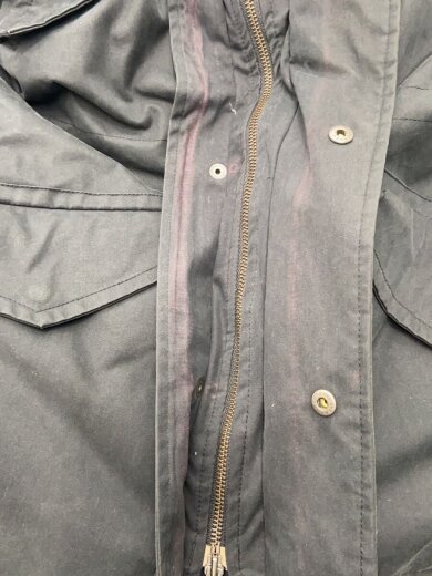 商品画像：N-3B DOWN PARKA/M/ブラック/946273/日焼け変色有 9