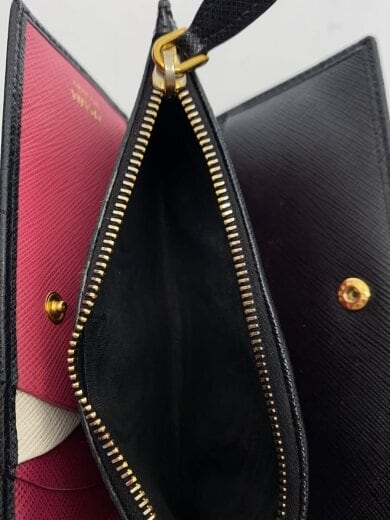 商品画像：2つ折り財布/--/BLK/レディース/1ML009 6