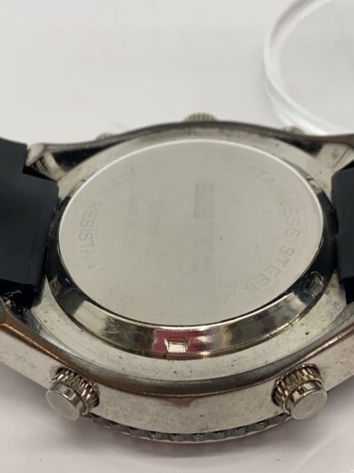 商品画像：BISTEC/クロノグラフ クォーツ/シルバー/ブルー/傷・使用感有 4