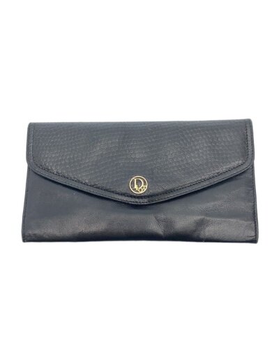 商品画像：長財布/レザー/BLK/メンズ 1