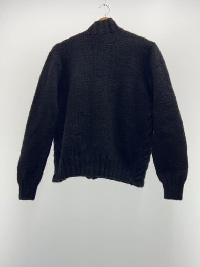 商品画像：90-00s ドライバーズニット/（株）インパクト21/M/ウール/ブラック 2