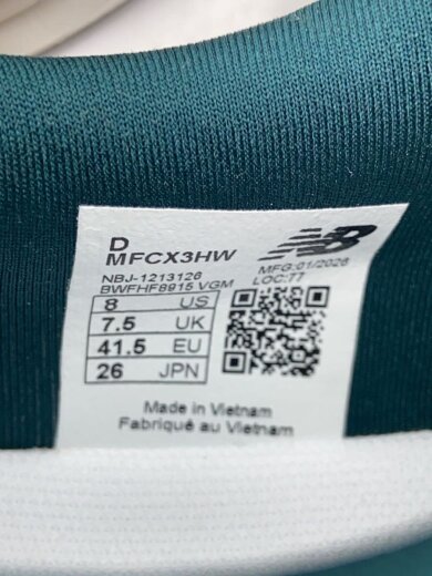 商品画像：MFCX3HW FuelCell Rebel v5 ホワイト×ブルー/26cm/WHT/MFCX3HW 5