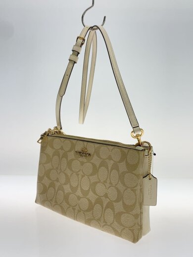 商品画像：ライラ クロスボディ シグネチャー キャンバス ショルダー/ベージュ/F58328 2