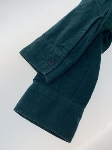 商品画像：長袖シャツ/S/コットン/グリーン 5