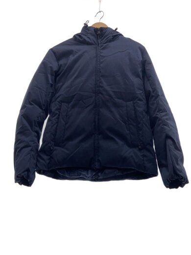 商品画像：丸井織物 フードダウンジャケット/M/ネイビー/RA97-17M014 1