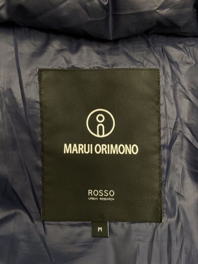 商品画像：丸井織物 フードダウンジャケット/M/ネイビー/RA97-17M014 3