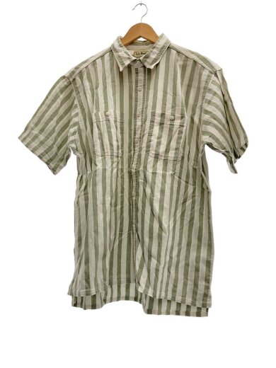 商品画像：80s COOL WEAVE/半袖シャツ/USA製/L/コットン/ストライプ 1
