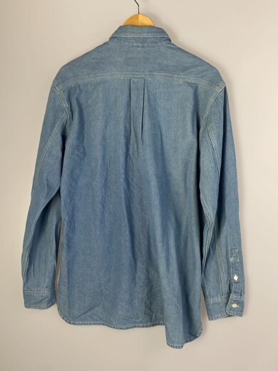 商品画像：Chambray Shirt/M/インディゴ/36110143791/着用感有 2