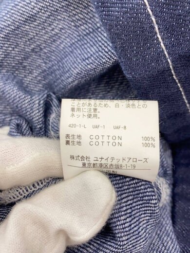 商品画像：DENIM FATIGUE JACKET/M/インディゴ/8325-186-0970/汚れ有// 5