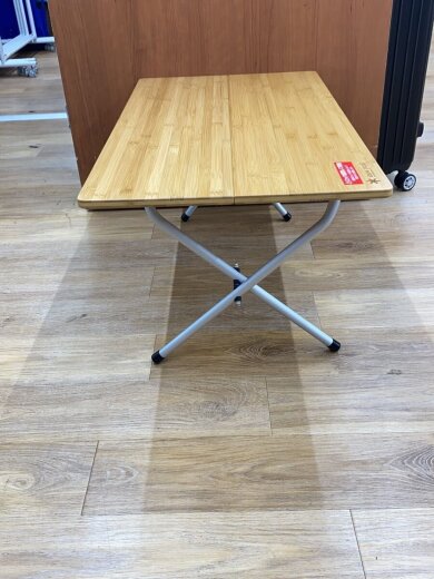 商品画像：LV-100TR ワンアクションローテーブル竹 LV-100TR 3