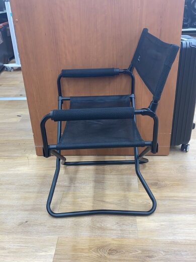 商品画像：LV-077G-BK チェア ガーデン FDチェア LV-077G-BK [ブラック]/1人用/BLK 2