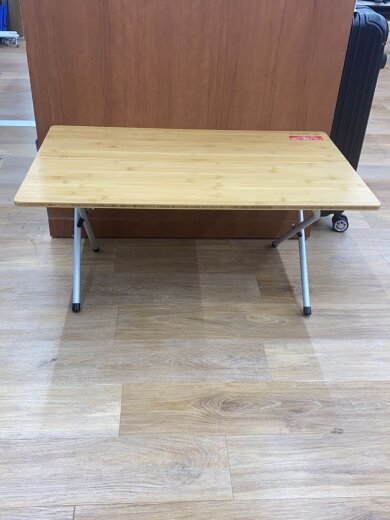 商品画像：LV-100TR ワンアクションローテーブル竹 LV-100TR 4