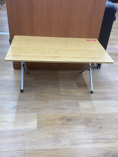 商品画像：LV-100TR ワンアクションローテーブル竹 LV-100TR 4