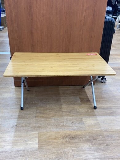 商品画像：LV-100TR ワンアクションローテーブル竹 LV-100TR 4