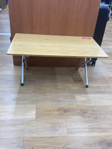 商品画像：LV-100TR ワンアクションローテーブル竹 LV-100TR 4